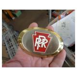 PENNSYLVANI RAILROAD BELT BUCKLE
