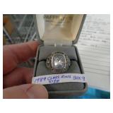 1989 CLASS RING SZ 9