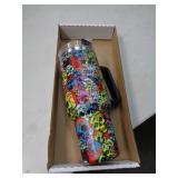 SKULL THEME TRAVEL MUG