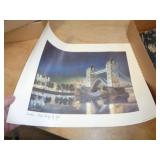 LONDON BRIDGE PRINT