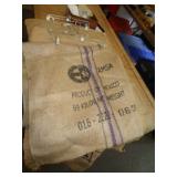 COFFEE BEAN BAG BURLAP / RK