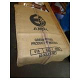 COFFEE BEAN BAG BURLAP / RK