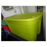 30 GAL TOTE W LID / LW