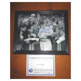 8X10 W COA -  JOE DIMAGGIO