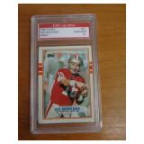 GRADED CARD - JOE MONTANA 1989