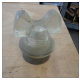 MICKEY MOUSE EARS GLASS INSULATOR