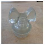 MICKEY MOUSE EARS GLASS INSULATOR