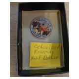 COLORIZED KENNEDY HALF DOLLAR