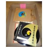 12 - COUNTRY MUSIC 45 RPM RECORDS