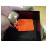 14KT GOLD PLATE RING SZ 7