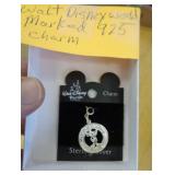 STERLING SILVER WALT DISNEY CHARM
