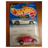 HOT WHEELS VW BUG & JAGUAR 1994 MIB