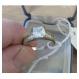 STERLING SILVER RING SZ 7.5