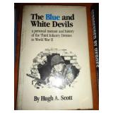 BLUE & WHITE DEVILS HARDCOVER 1984