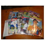 10 - SPORTS MAGAZINES - SOME WITH CARDS
