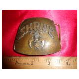 1980 SHRINERS  BELT BUCKLE
