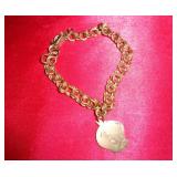 1/20 12KT GOLD FILLED TWEETY BIRD BRACELET