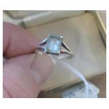 STERLING SILVER RING SZ 6.5