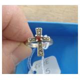 STERLING SILVER RING SZ 5