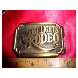 1981 RALEIGH LIGHTS  BELT BUCKLE