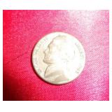 SILVER WAR NICKEL - 1945-S