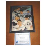 8X10 W COA - MICKEY MANTLE & JOE DIMAGGIO