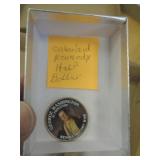 COLORIZED KENNEDY HALF DOLLAR