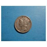 1943 SILVER MERCURY DIME