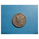 1943 SILVER MERCURY DIME