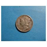 1943 SILVER MERCURY DIME