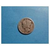 1937 SILVER MERCURY DIME