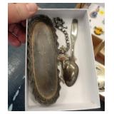 MIXED JEWELRY & SILVERPLATE