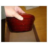 CROCK BOWL W LID / MARCREST