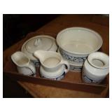 BLUE & WHITE GLASSWARE