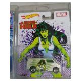 HOT WHEELS -MIB 77 DODGE MARVEL SHE HULK 2016