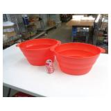 2 PLASTIC CONTAINERS