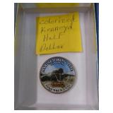 COLORIZED KENNEDY HALF DOLLAR