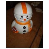 CERAMIC FOOTBALL FIGURE