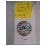 COLORIZED KENNEDY HALF DOLLAR