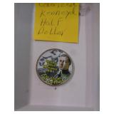 COLORIZED KENNEDY HALF DOLLAR