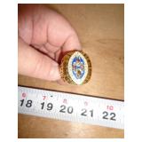 CHAMPIONSHIP RING REPLICA SZ 11 - IRVIN