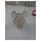 MICKEY MOUSE EARS GLASS INSULATOR