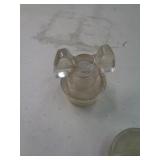 MICKEY MOUSE EARS GLASS INSULATOR