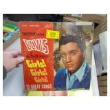 ELVIS ALBUM W RECORD