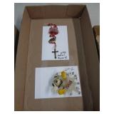 ROSARY & 1998 MICKEY MOUSE ORNAMENT