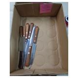 6 - EKCO STEAK KNIVES