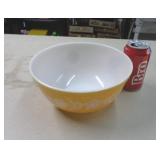 PYREX BUTTERFLY GOLD BOWL
