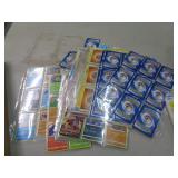 35 SHEETS APPROX 400 POKEMON CARDS