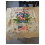 MARIJUANA BURLAP SACK