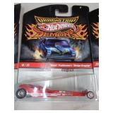 HOT WHEELS DEMON SERIES 2009 - DRAGSTER MIB